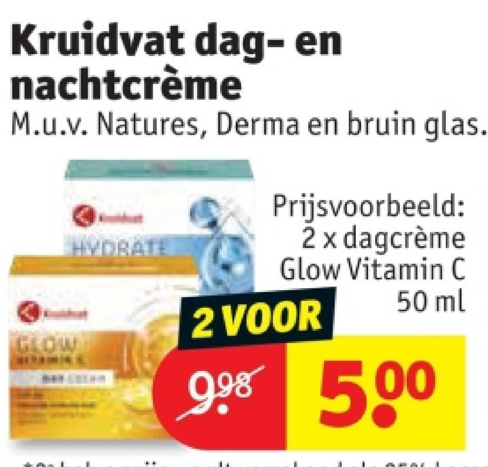 Kruidvat dag- en nachtcrème