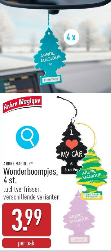 Wonderboompjes, 4 st.