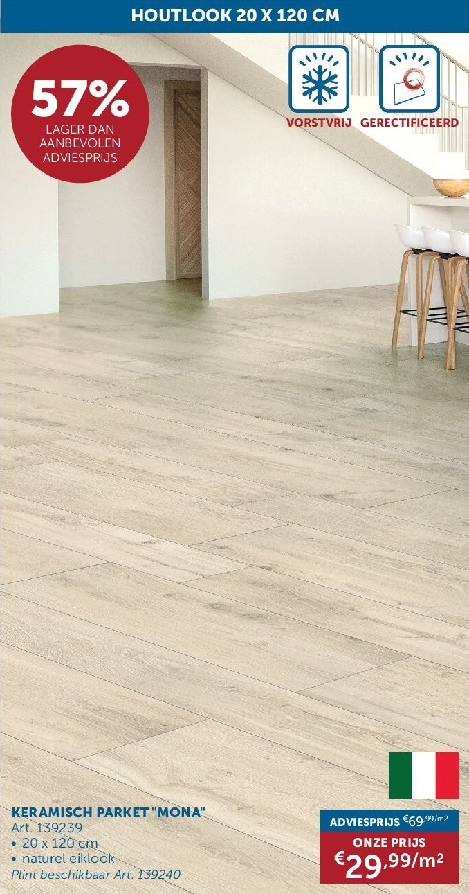KERAMISCH PARKET "MONA"