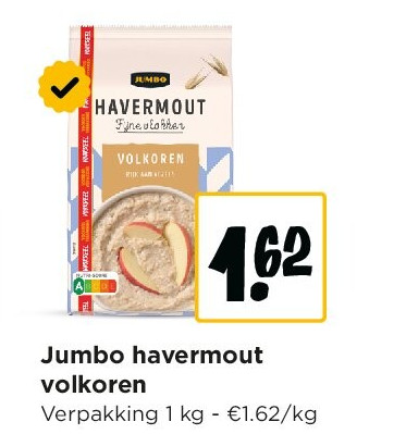 Jumbo havermout volkoren