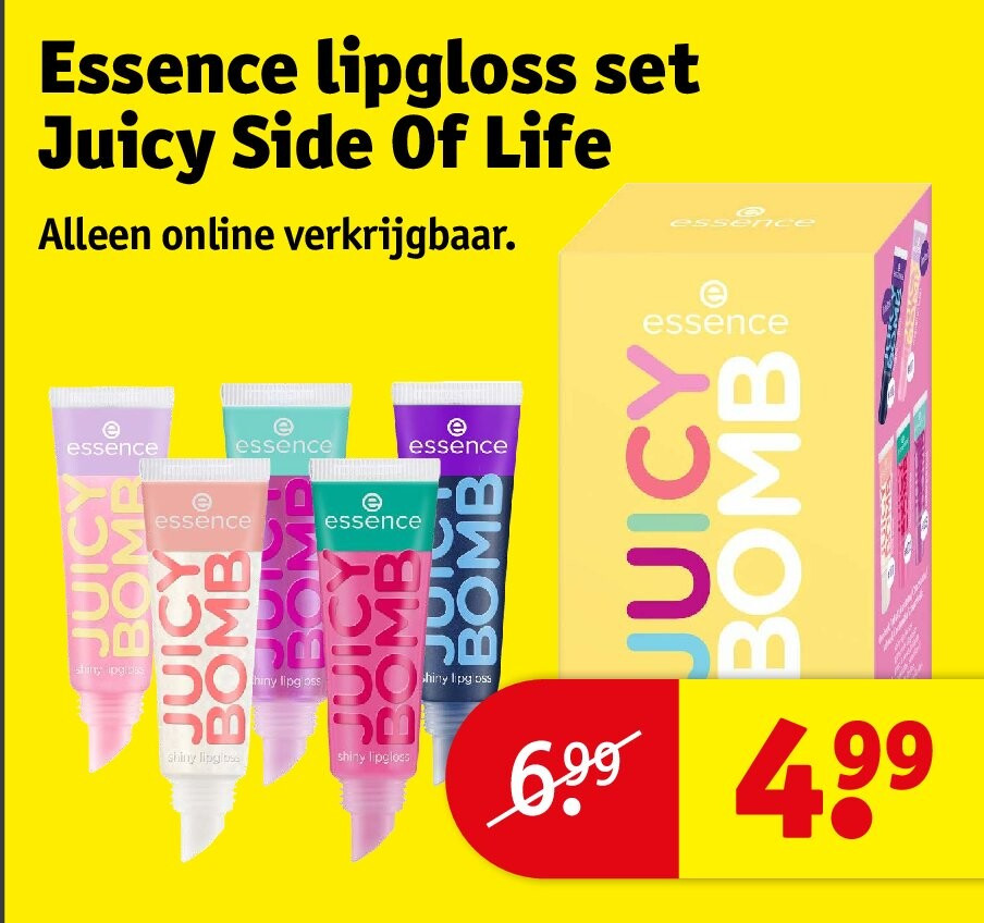 Essence lipgloss set Juicy Side Of Life