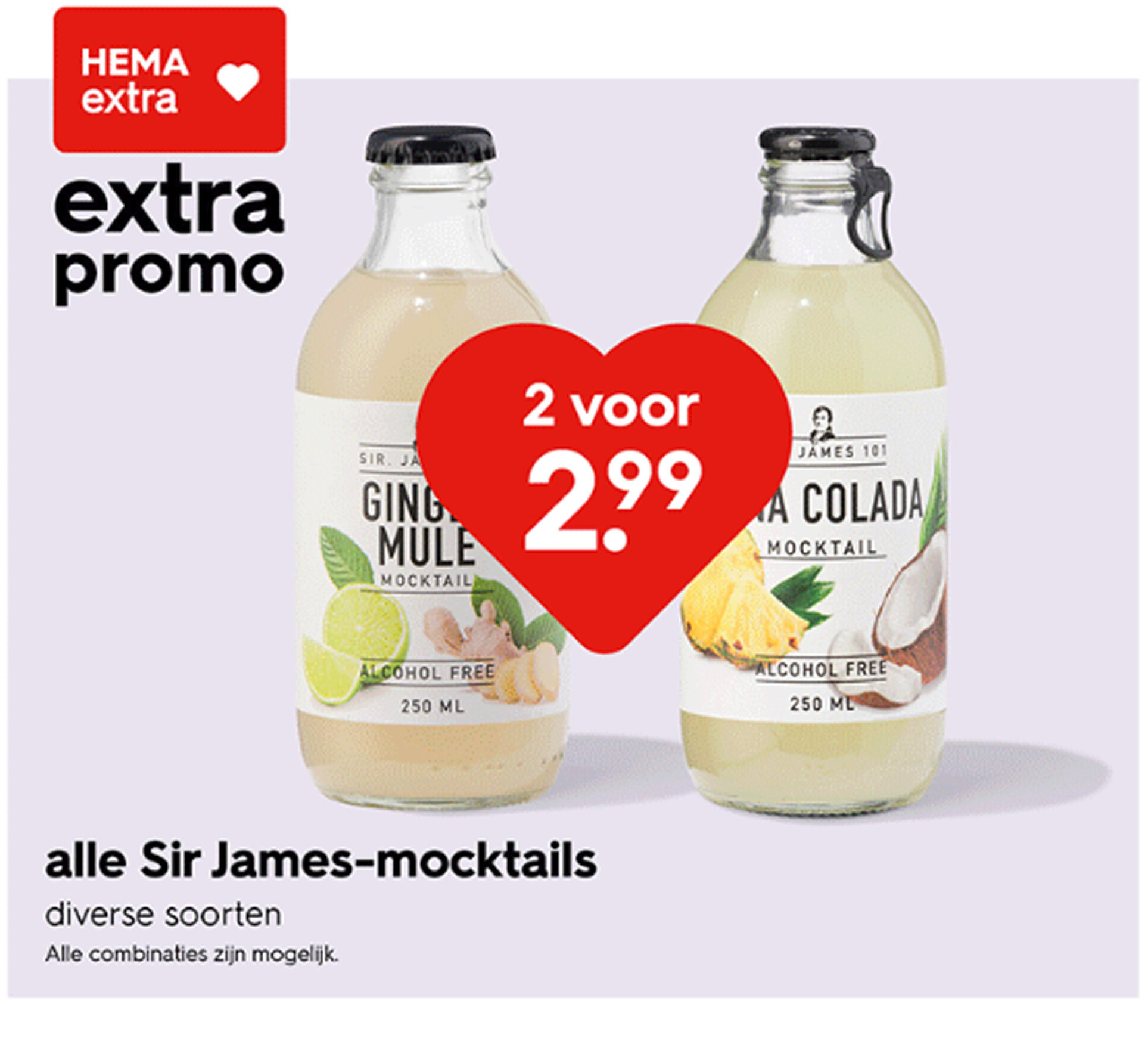 alle Sir James-mocktails