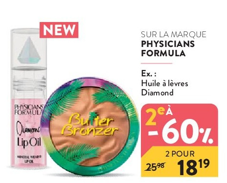 SUR LA MARQUE PHYSICIANS FORMULA
