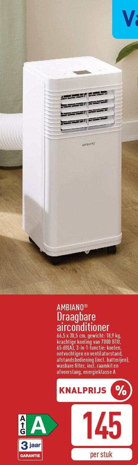 Draagbare airconditioner