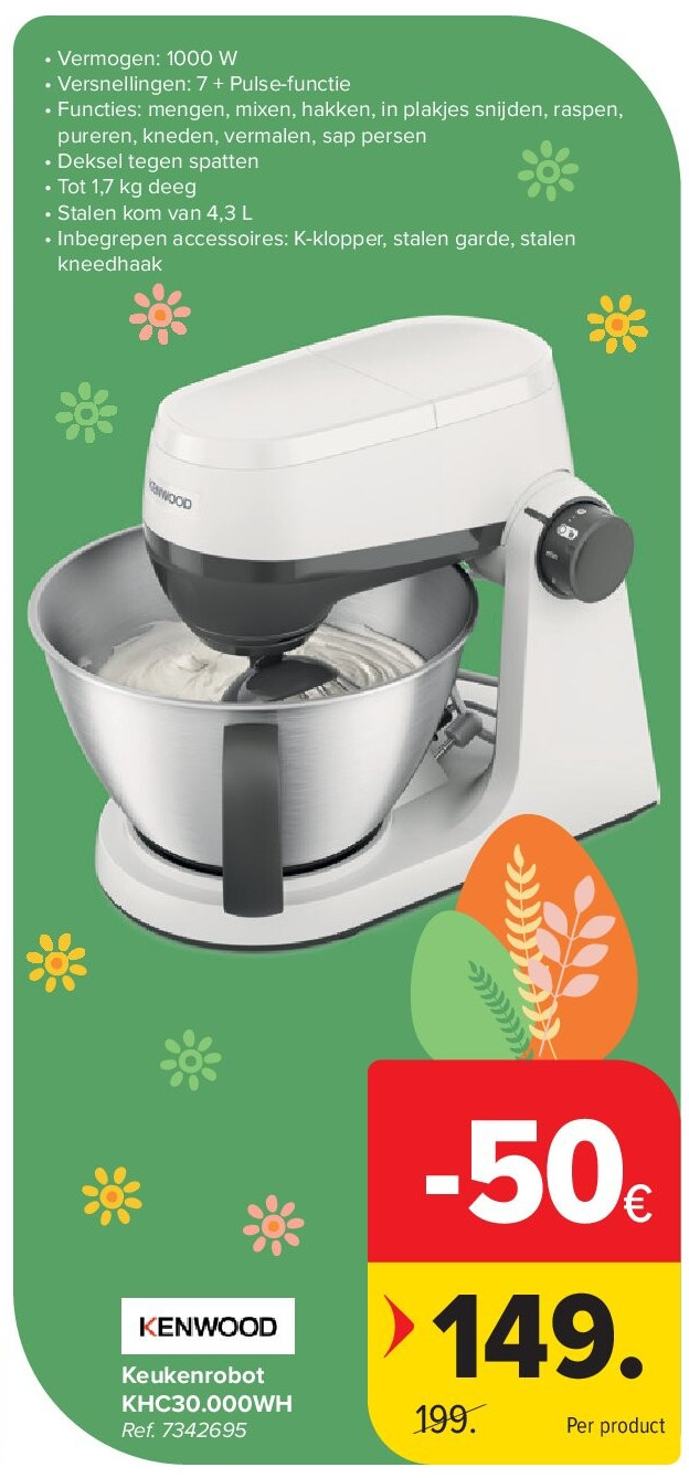 Keukenrobot KHC30.000WH