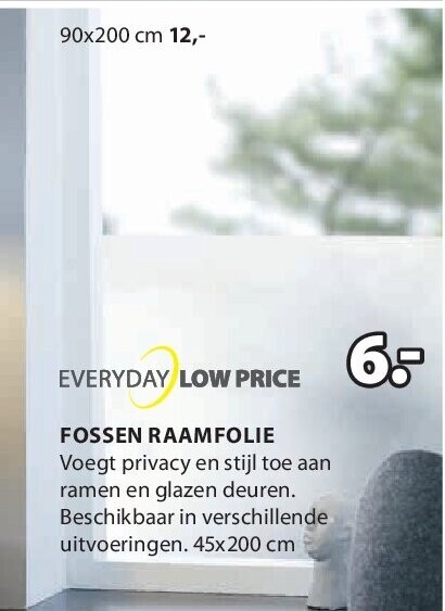 FOSSEN RAAMFOLIE