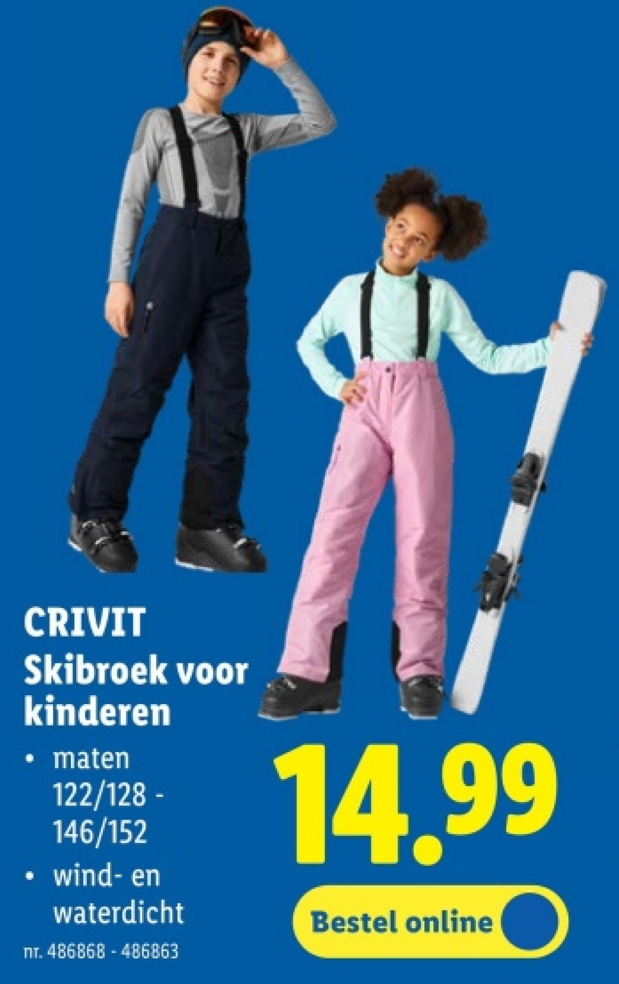 Skibroek voor kinderen