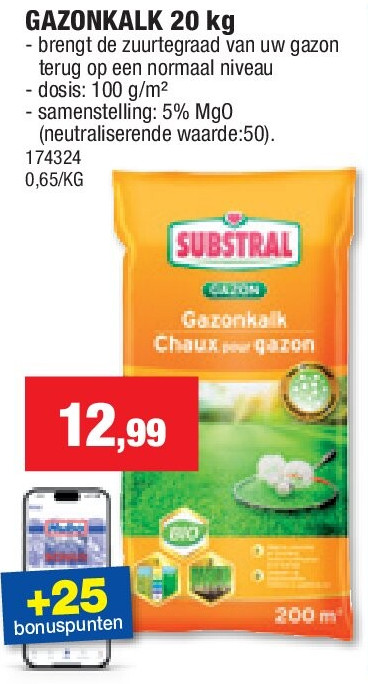 GAZONKALK 20 kg