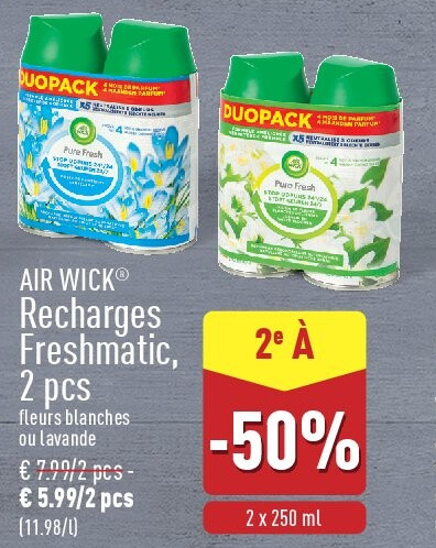 Recharges Freshmatic, 2pcs