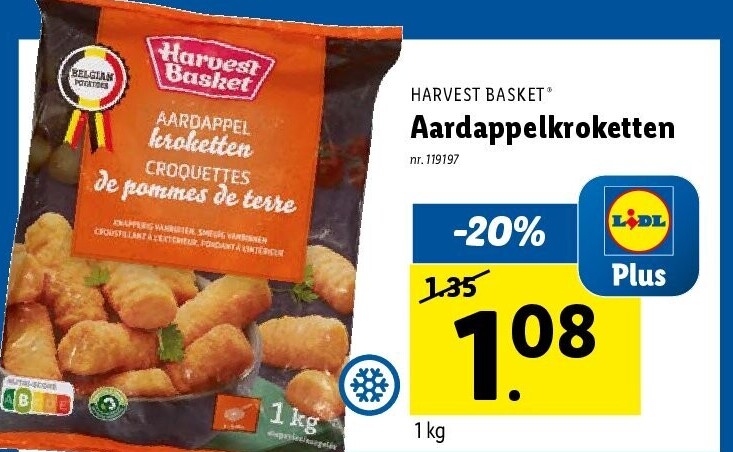 Aardappelkroketten