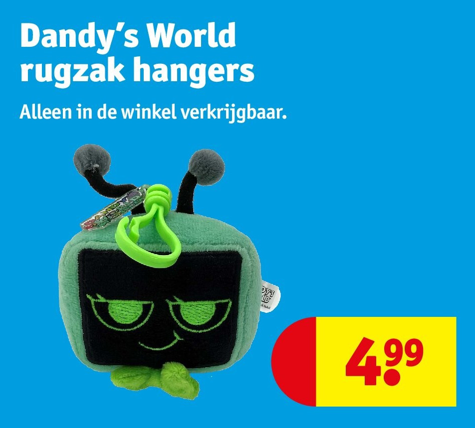 Dandy’s World rugzak hangers
