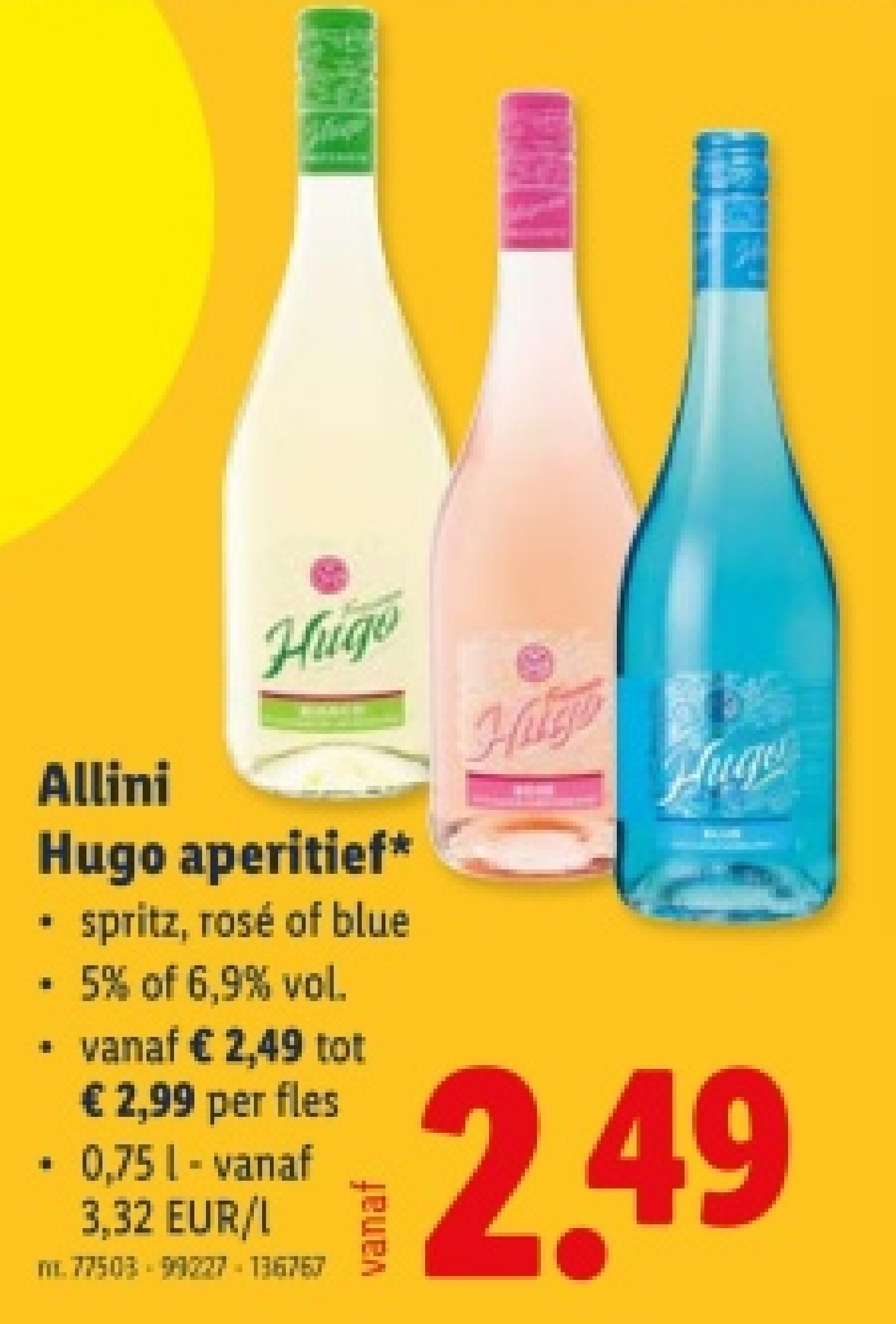Hugo aperitief*