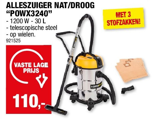ALLESZUIGER NAT/DROOG “POWX3240”
