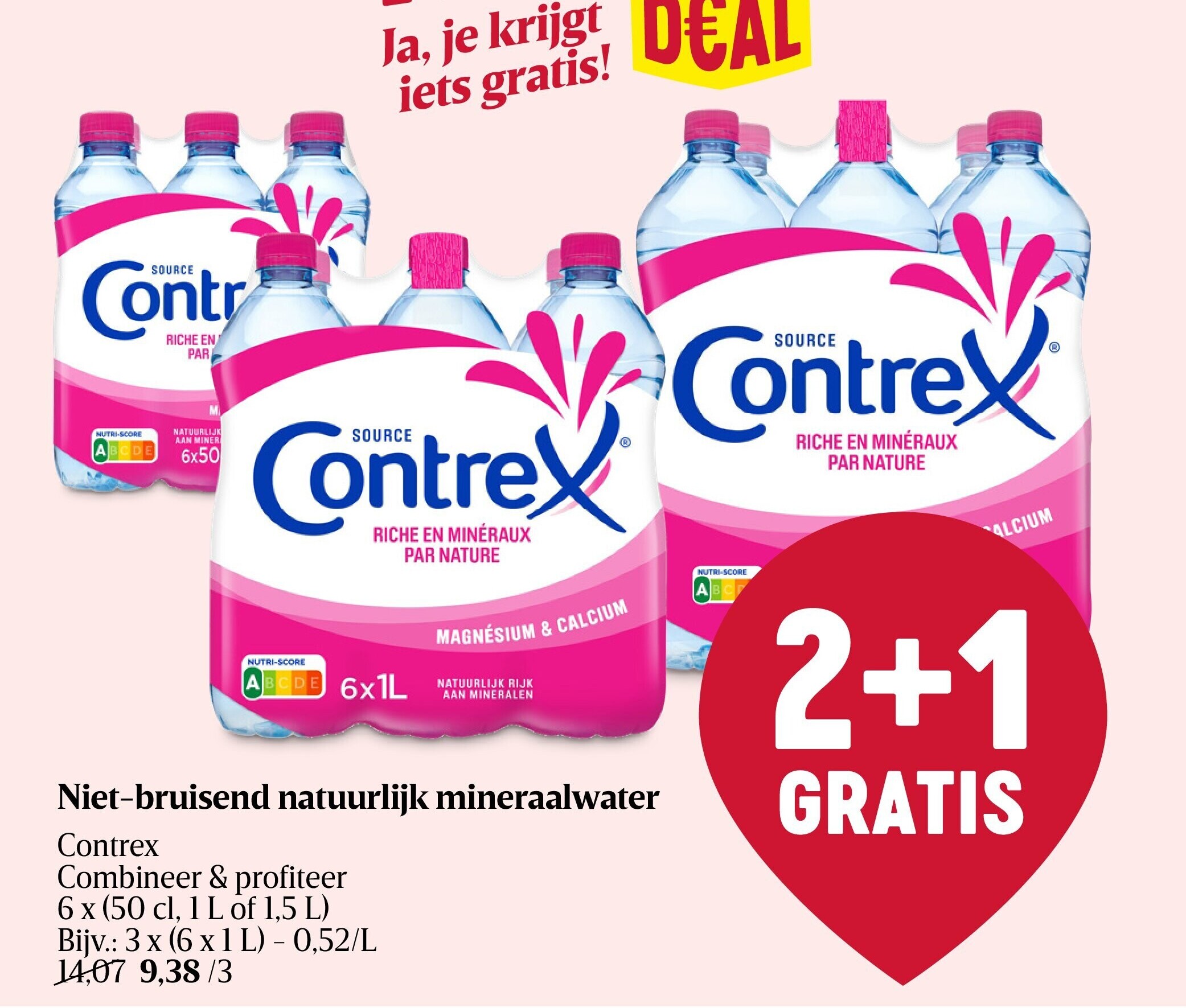 Niet-bruisend natuurlijk mineraalwater