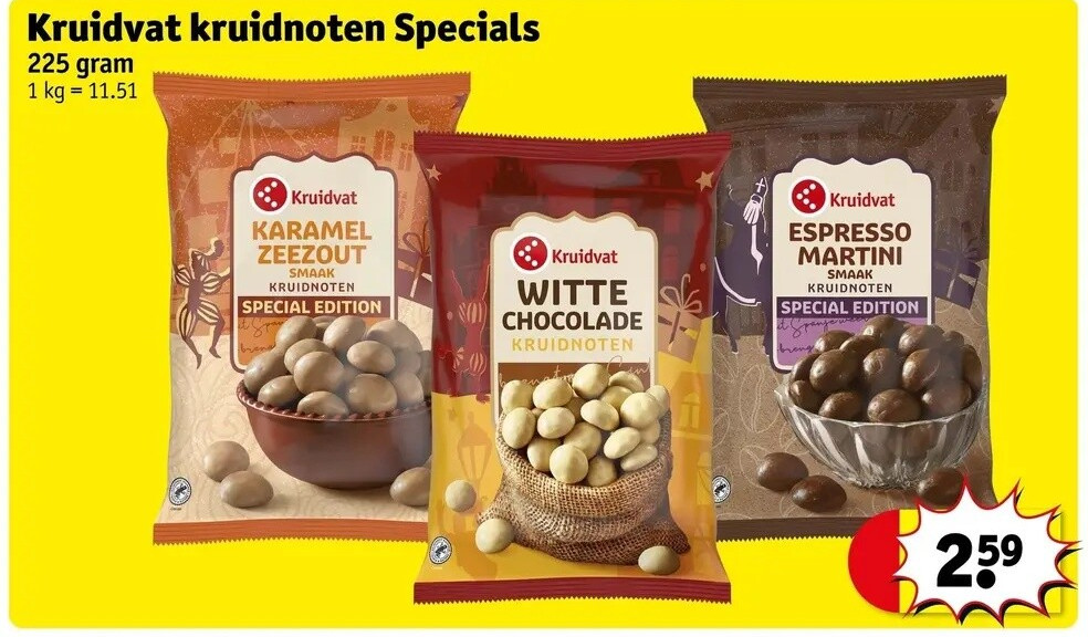 Kruidvat kruidnoten Specials