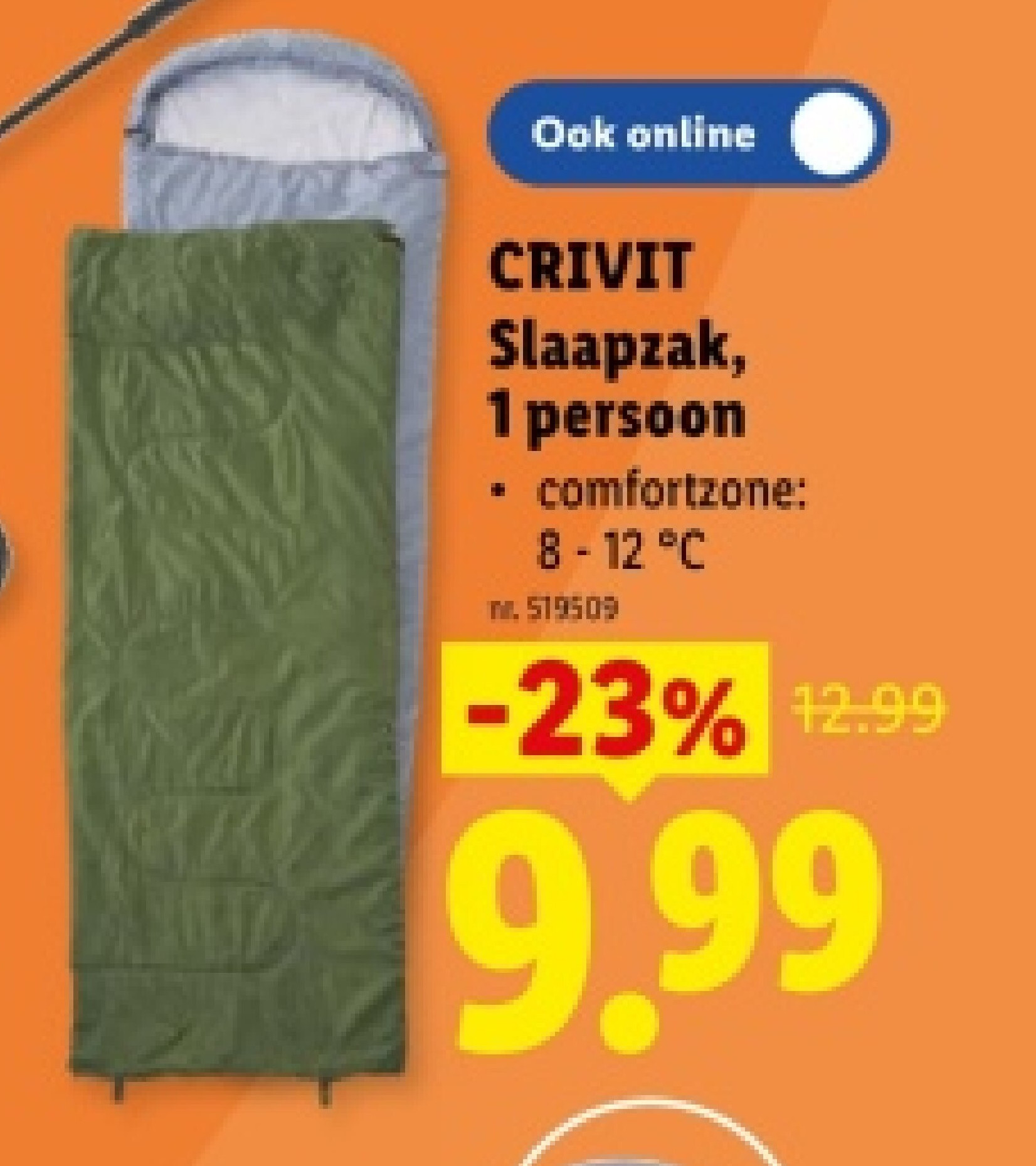Slaapzak, 1 persoon