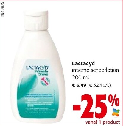 Lactacyd intieme scheerlotion 200 ml