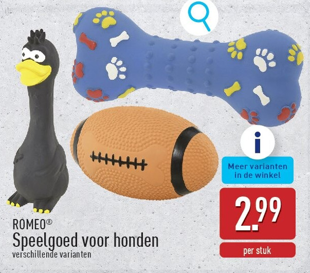 Speelgoed voor honden