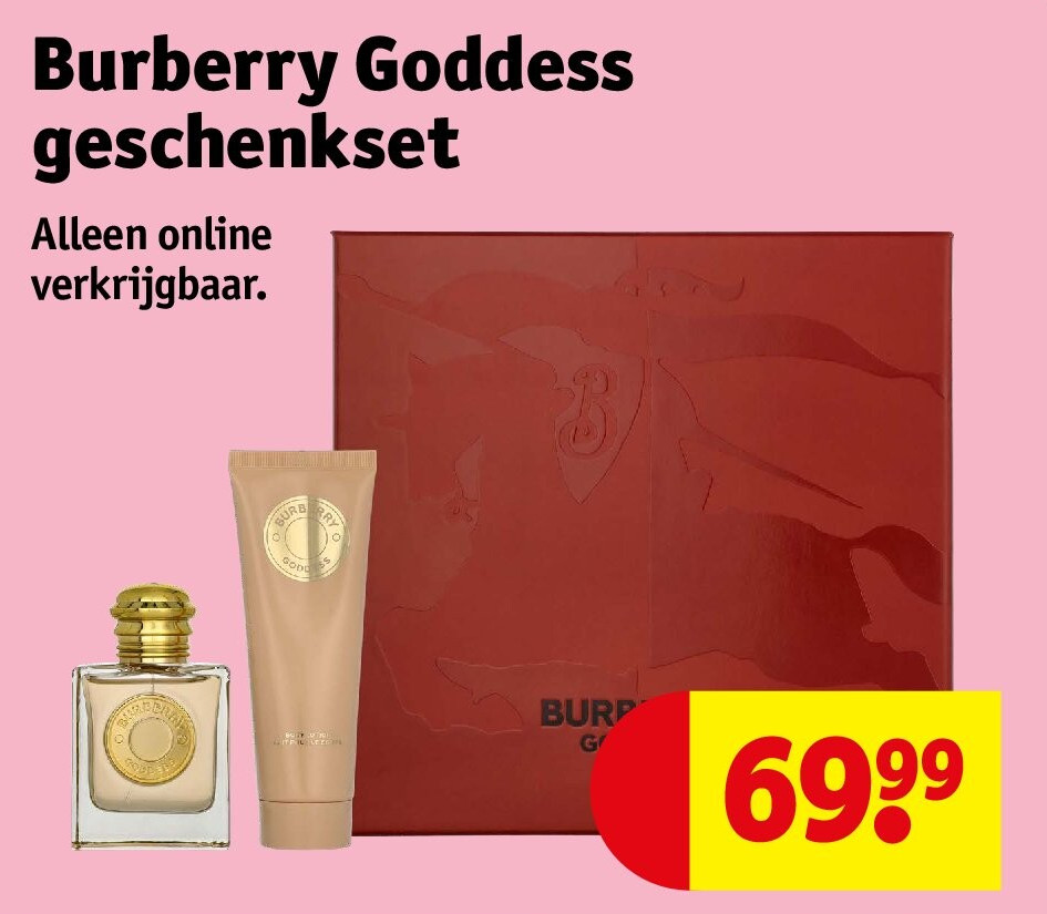 Burberry Goddess geschenkset
