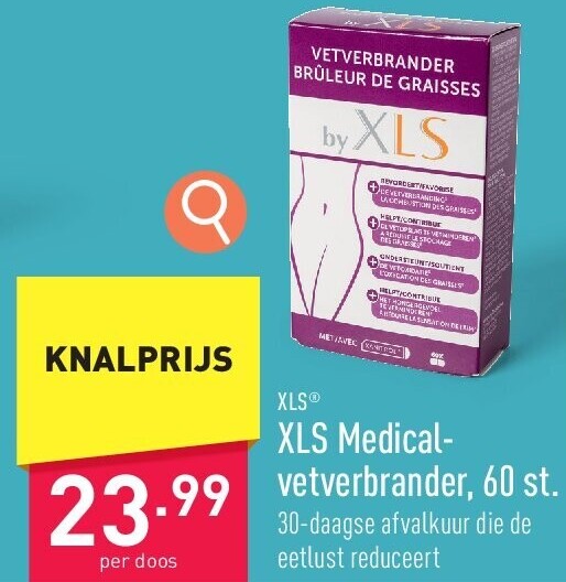 XLS Medical-vetverbrander, 60 st.