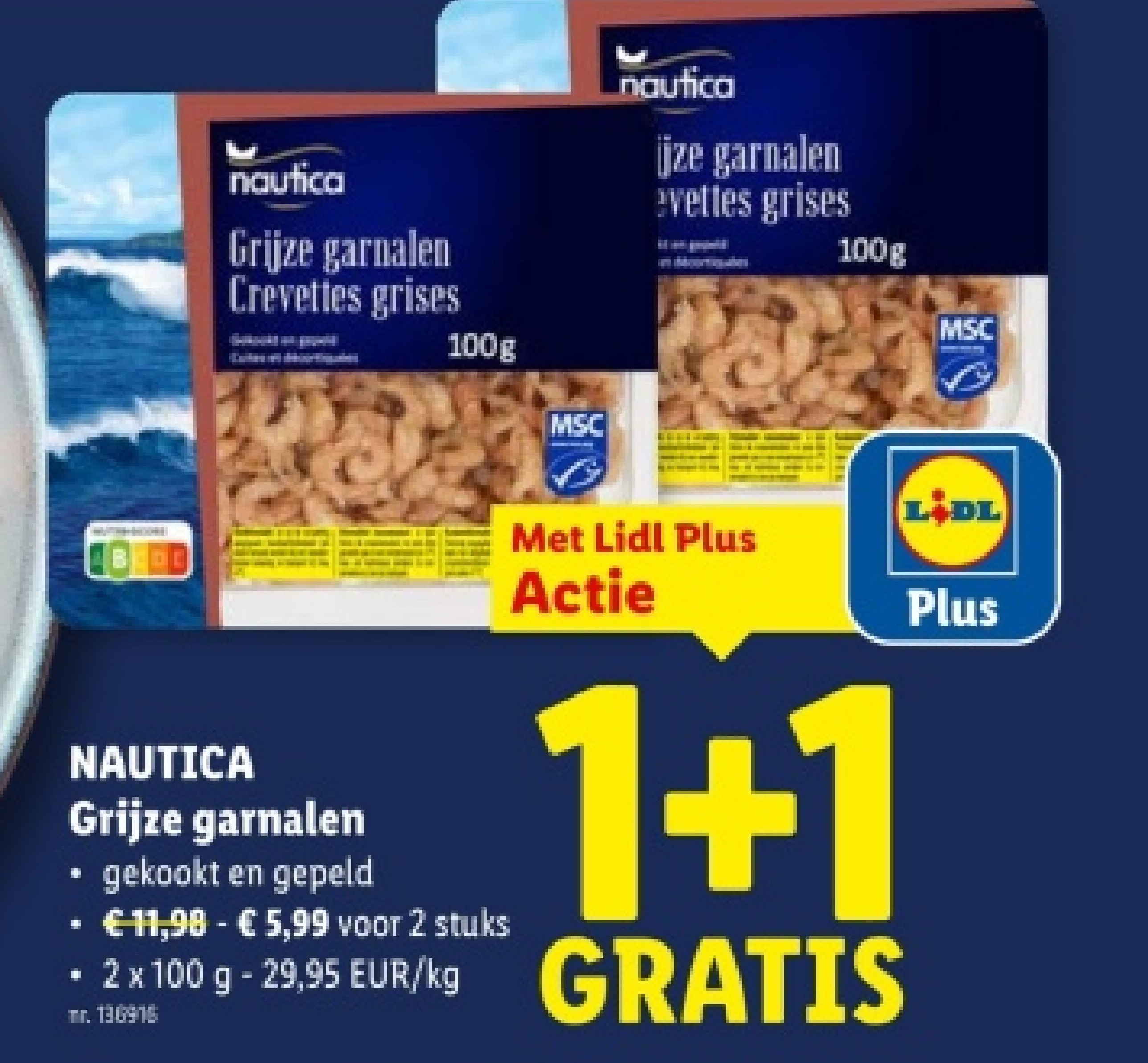 Grijze garnalen