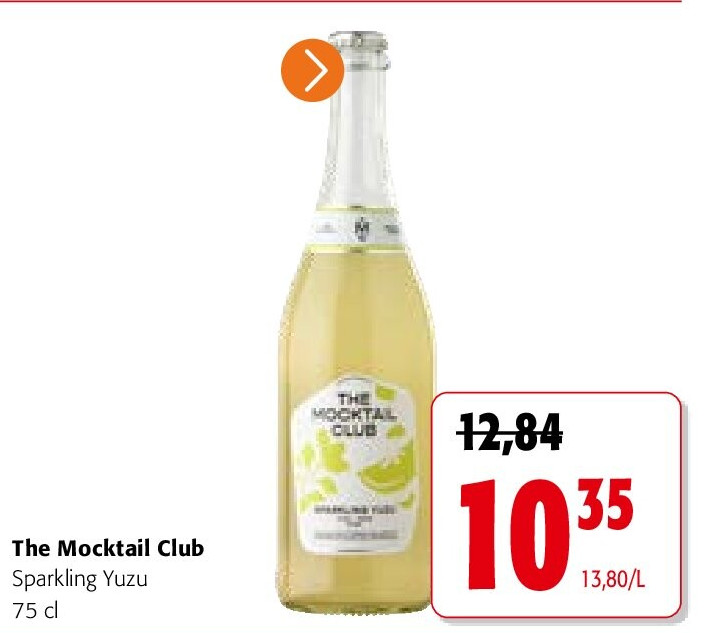 The Mocktail Club Sparkling Yuzu 75 cl