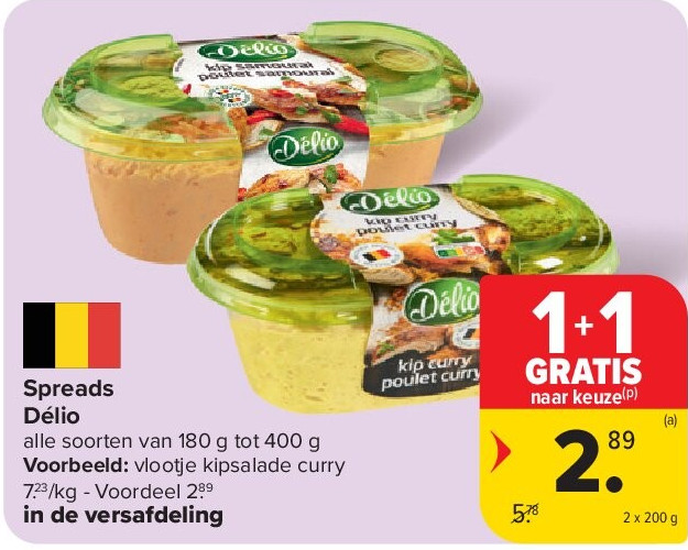 Spreads Délio