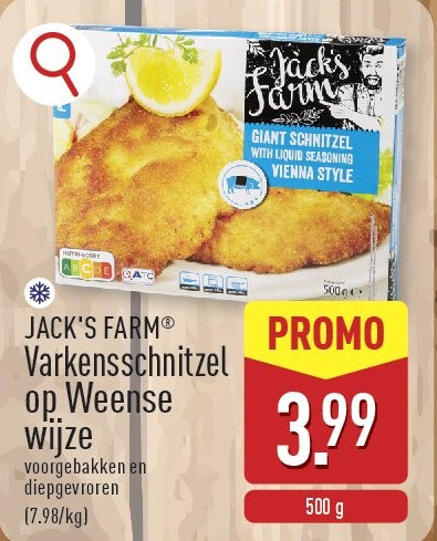 Varkensschnitzel op Weense wijze