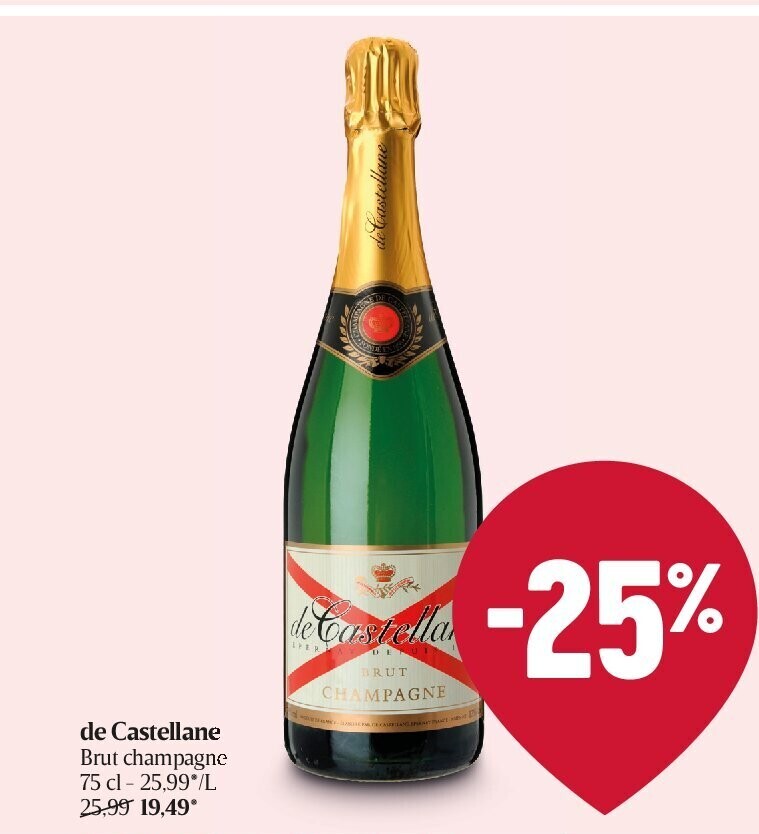 de Castellane Brut champagne 75 cl
