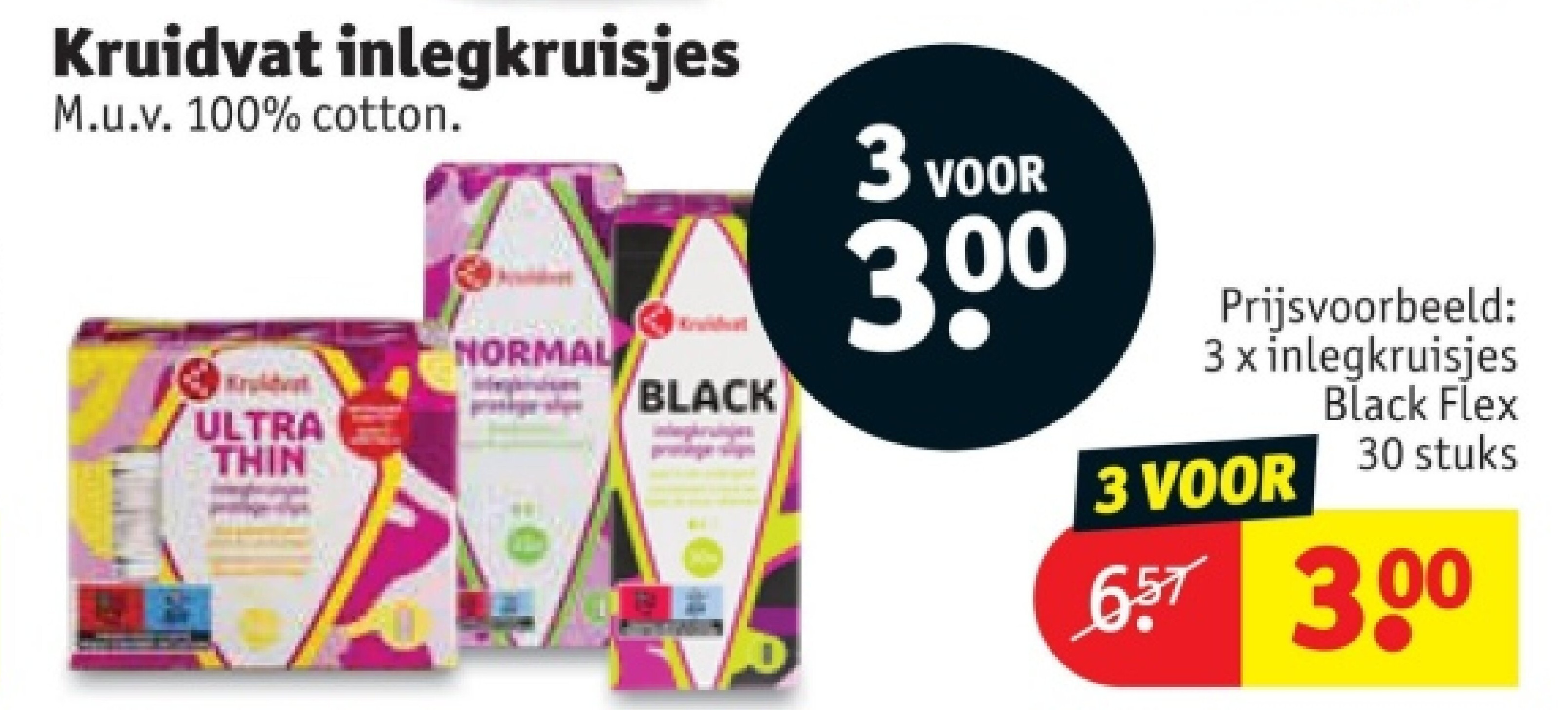 Kruidvat inlegkruisjes