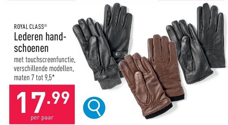 Lederen handschoenen