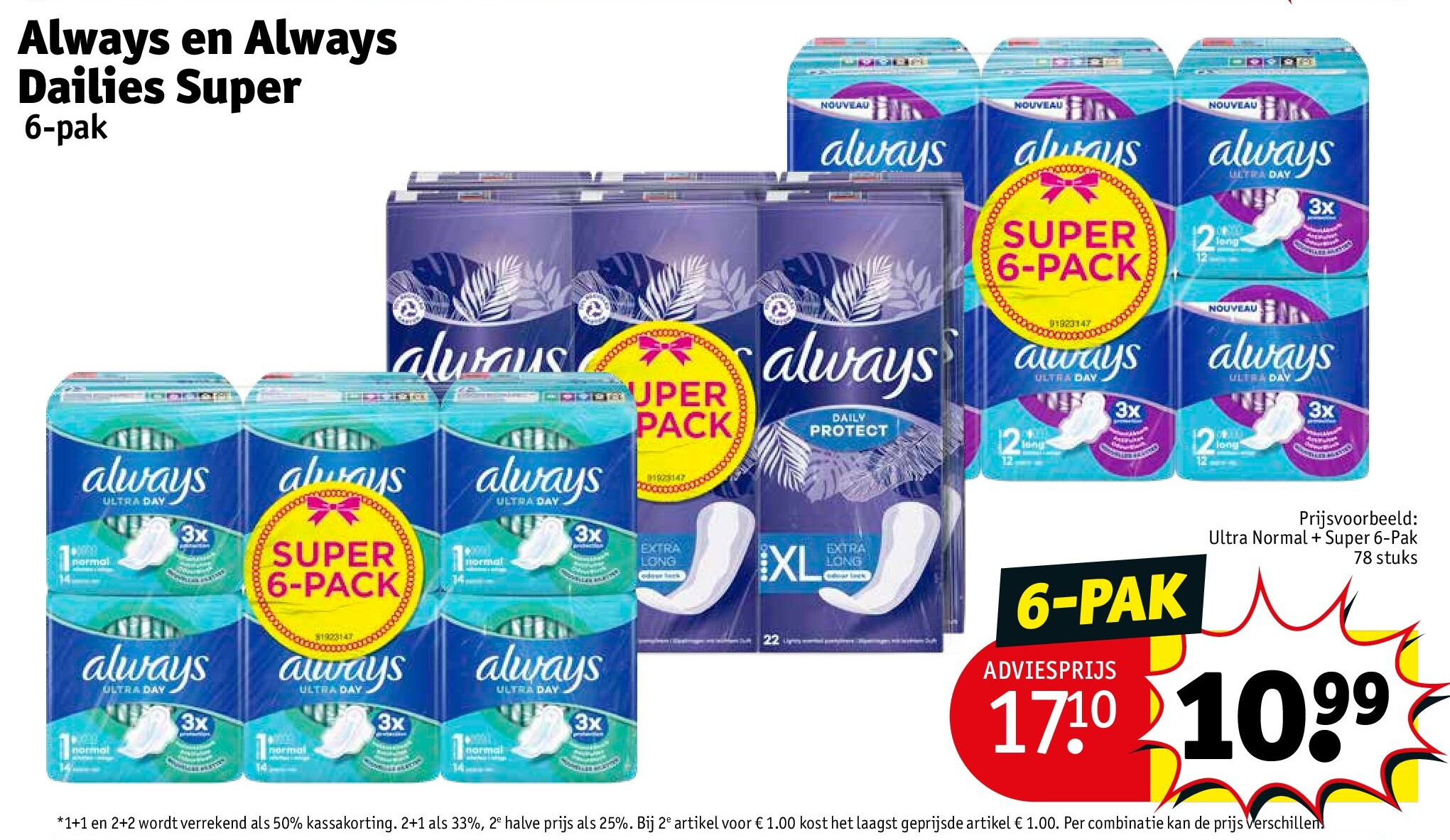 Always en Always Dailies Super