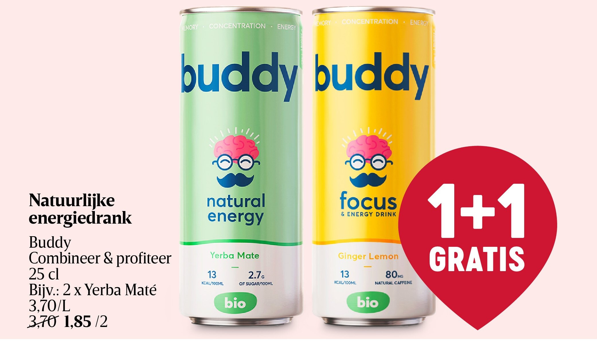Natuurlijke energiedrank
