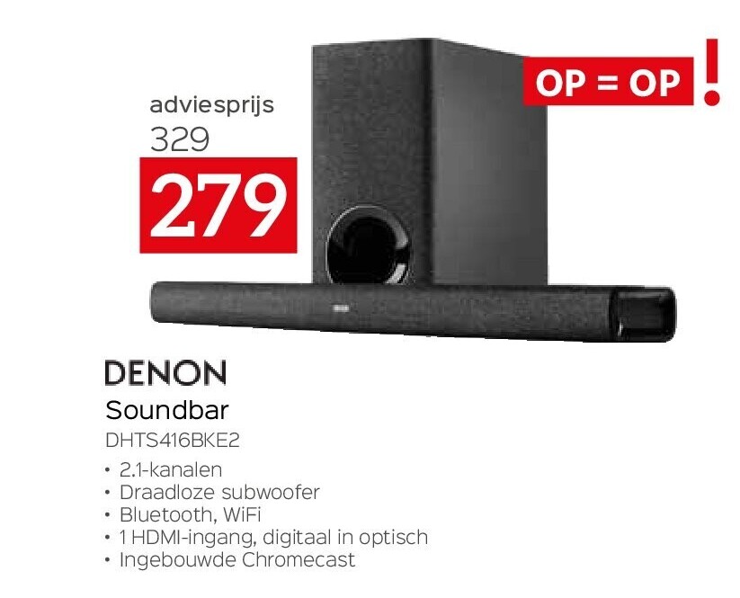Soundbar DHTS416BKE2