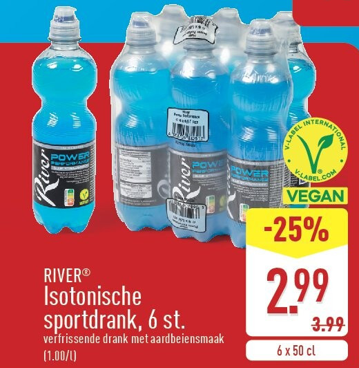 Isotonische sportdrank, 6st.