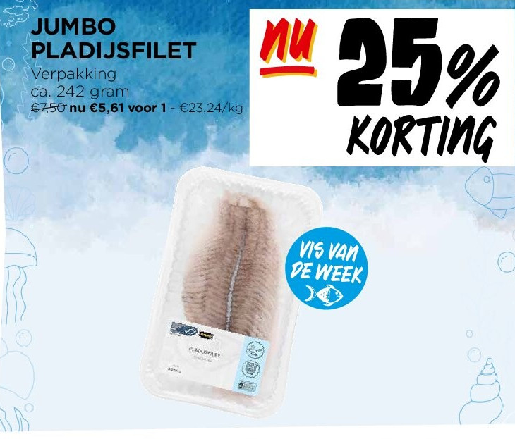 JUMBO PLADIJSFILET