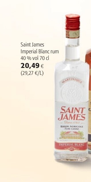 Saint James Imperial Blanc rum
