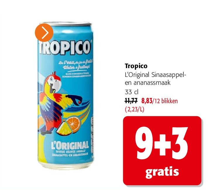 Tropico L’Original Sinaasappelen ana
