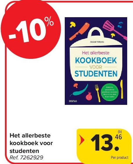 Het allerbeste kookboek voor studenten