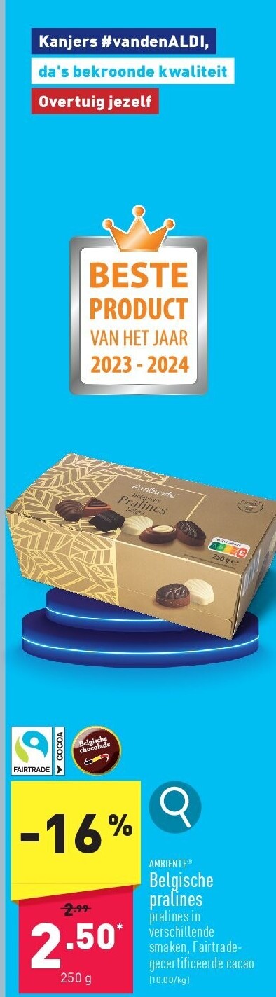 Belgische pralines