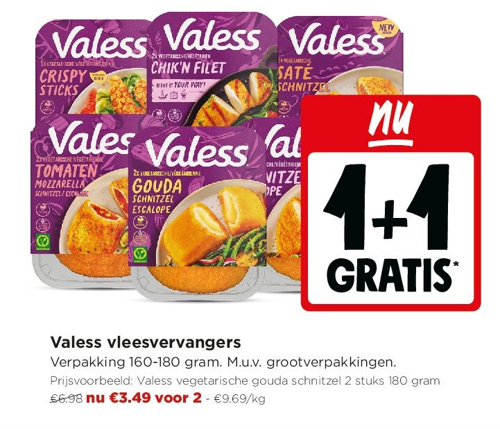 Valess vleesvervangers