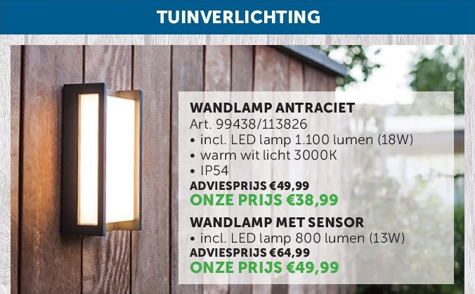 WANDLAMP ANTRACIET