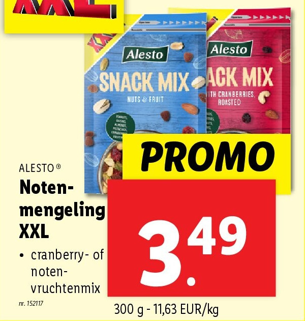 Notenmengeling XXL