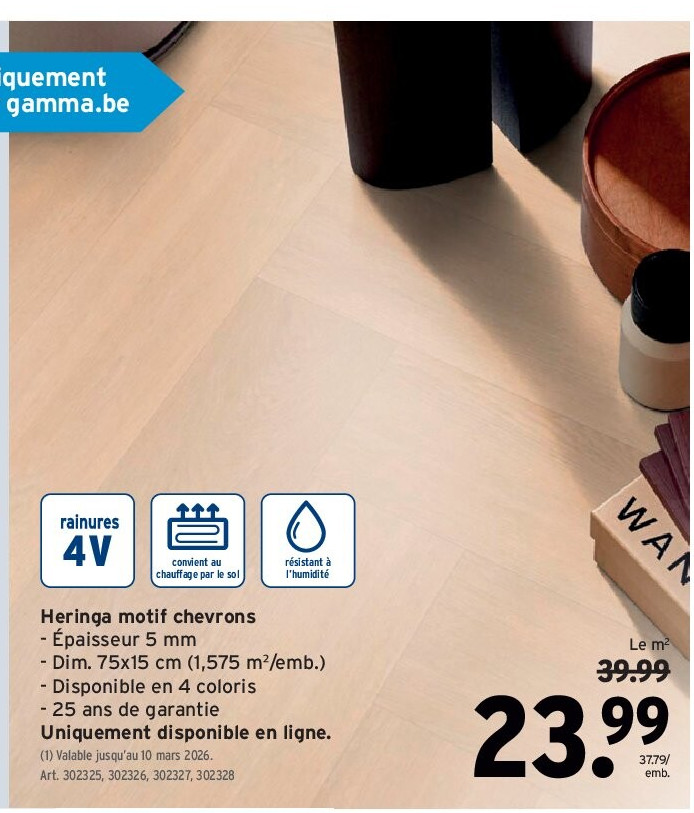 Heringa motif chevrons