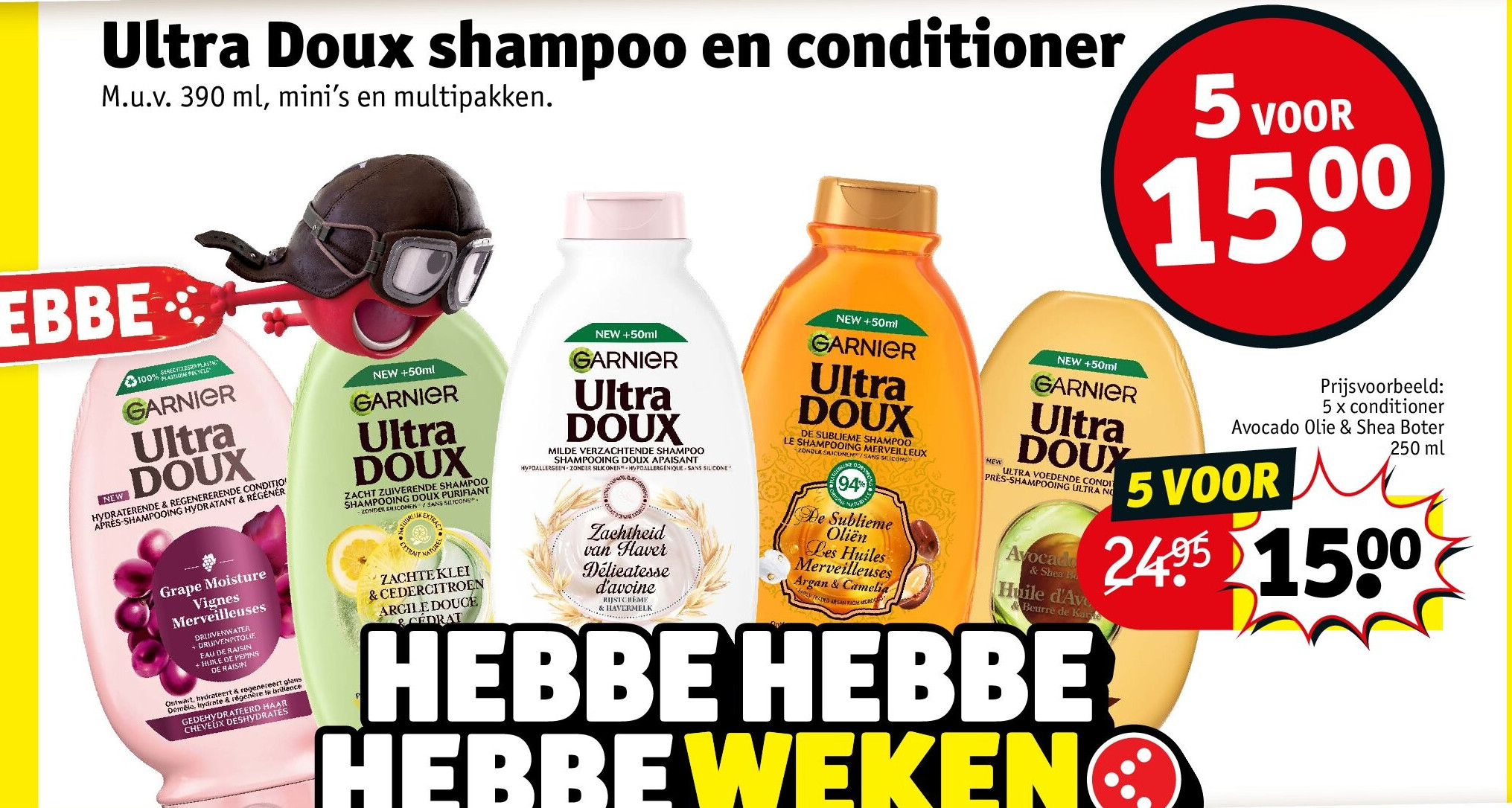 Ultra Doux shampoo en conditioner