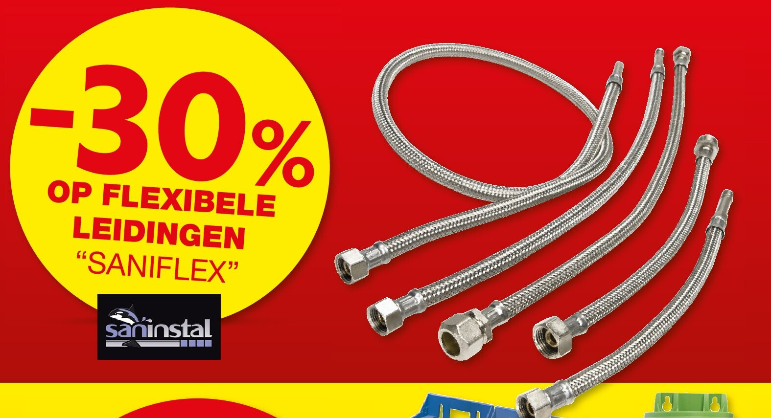 OP FLEXIBELE LEIDINGEN