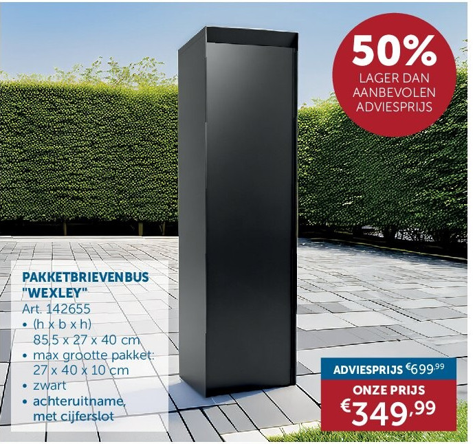 PAKKETBRIEVENBUS "WEXLEY"