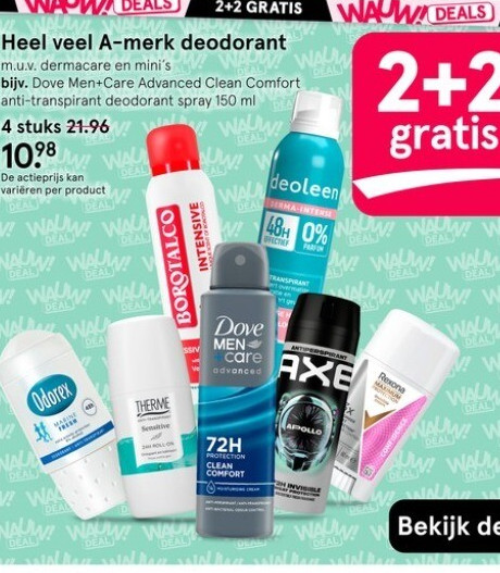 A-merk deodorant