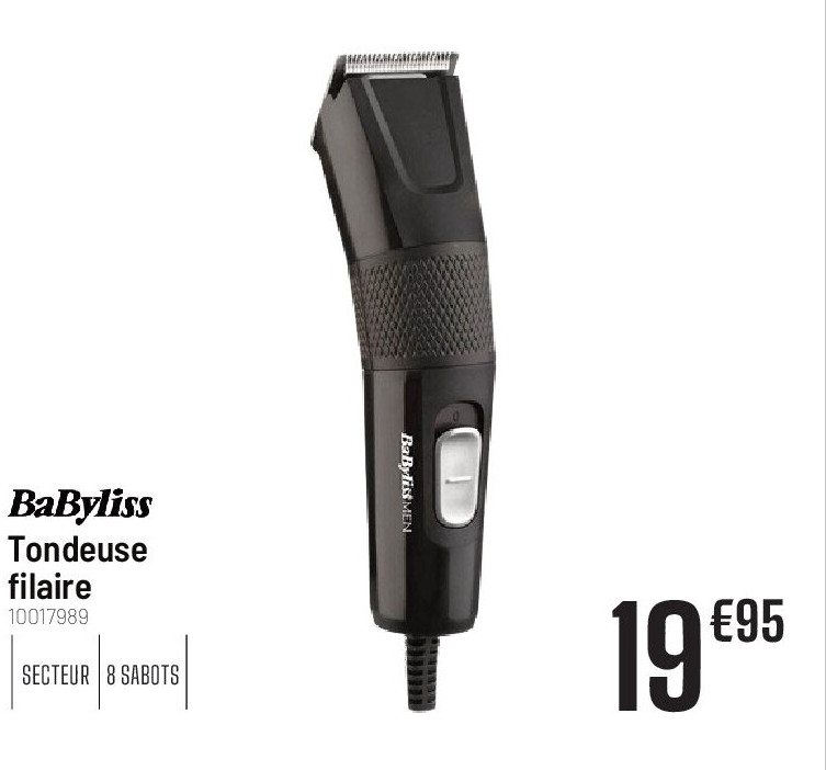 BaByliss Tondeuse filaire
