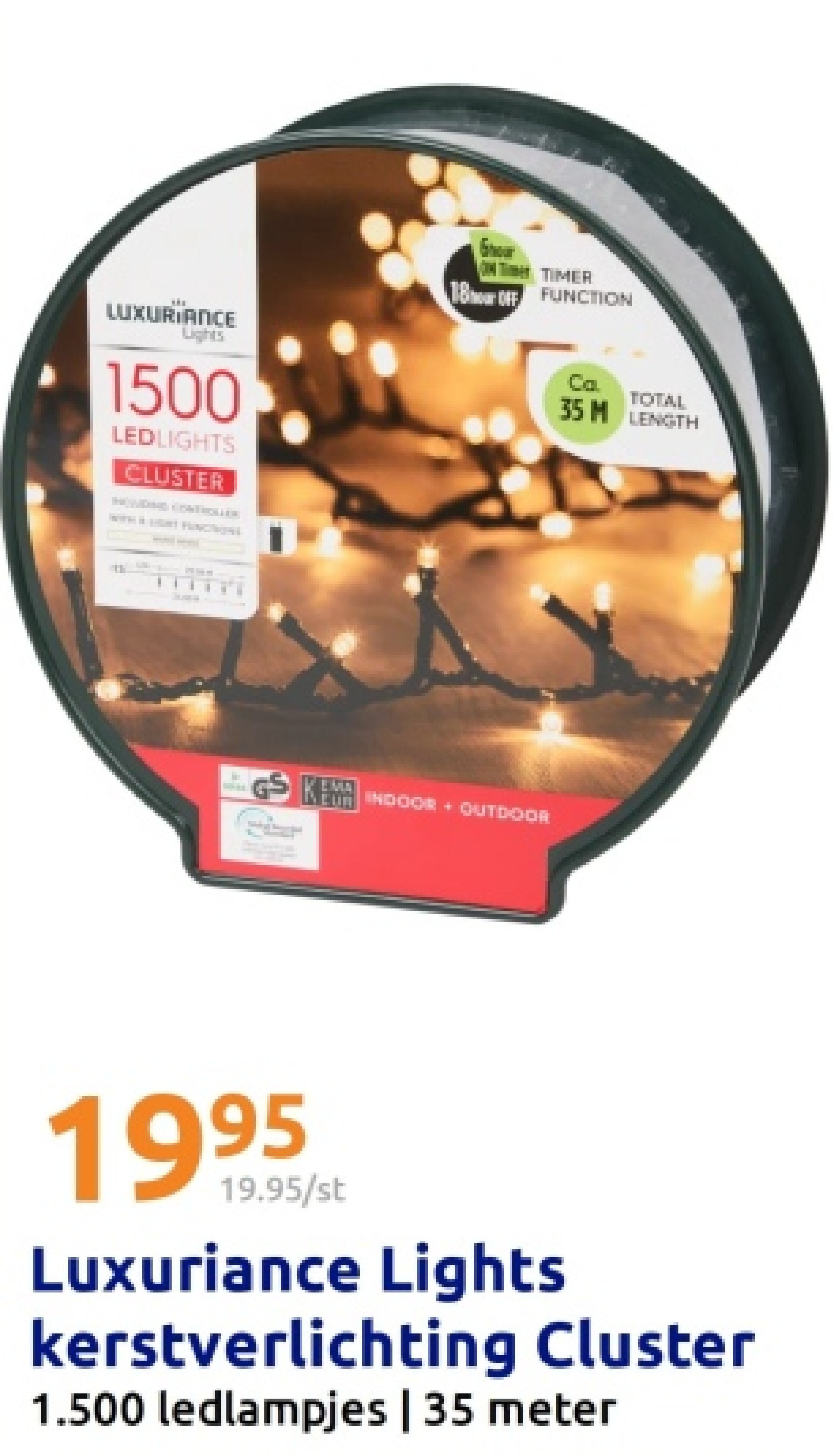 Luxuriance Lights kerstverlichting Cluster